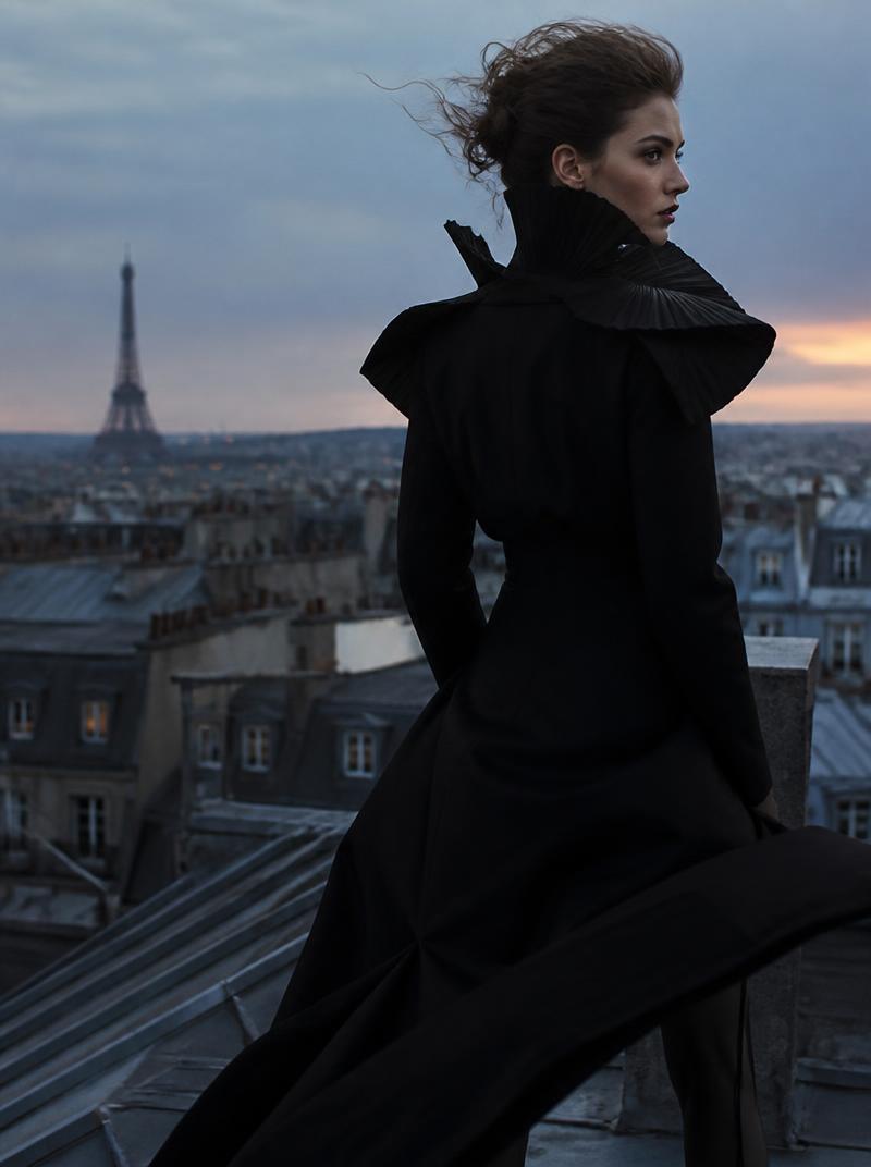 Parisian Shadows — Editorial fashion story